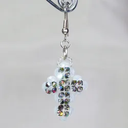Hook pierces - Silver brass - Earrings Stella - Hook pierces - Silver brass - Laiton argenté